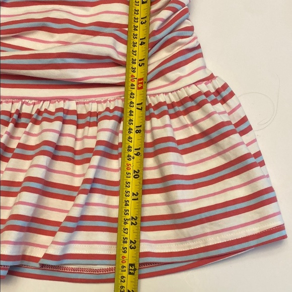 Princess Polly Strapless Dress in Pink and White Stripes - Picture 7 of 10